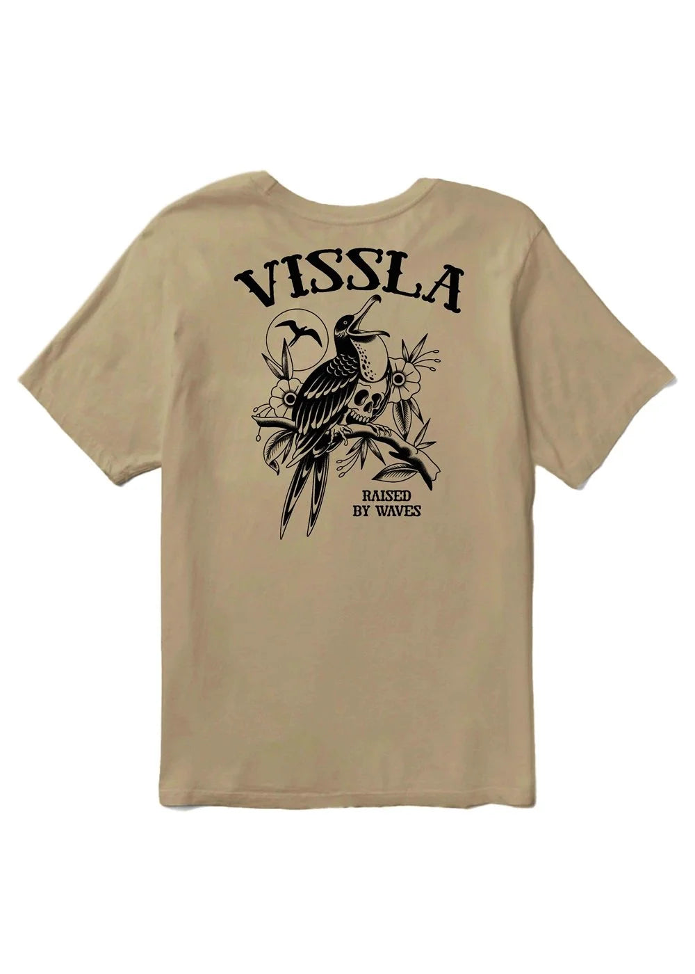 Vissla Mens Shirt Island Bird Organic Pocket Tee