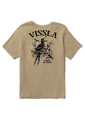 Vissla Mens Shirt Island Bird Organic Pocket Tee