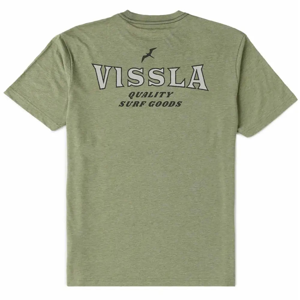 Vissla Mens Shirt Glide Comp Lite Eco Drirelease Tee