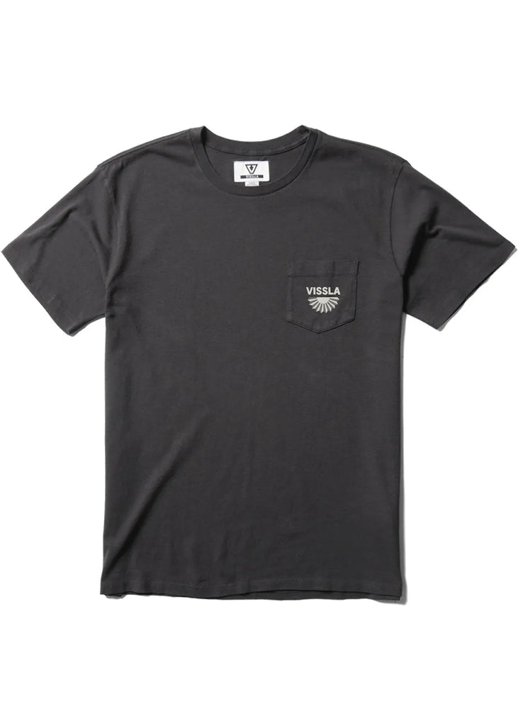 Vissla Mens Shirt Stoke Supply Short Sleeve Pocket Tee