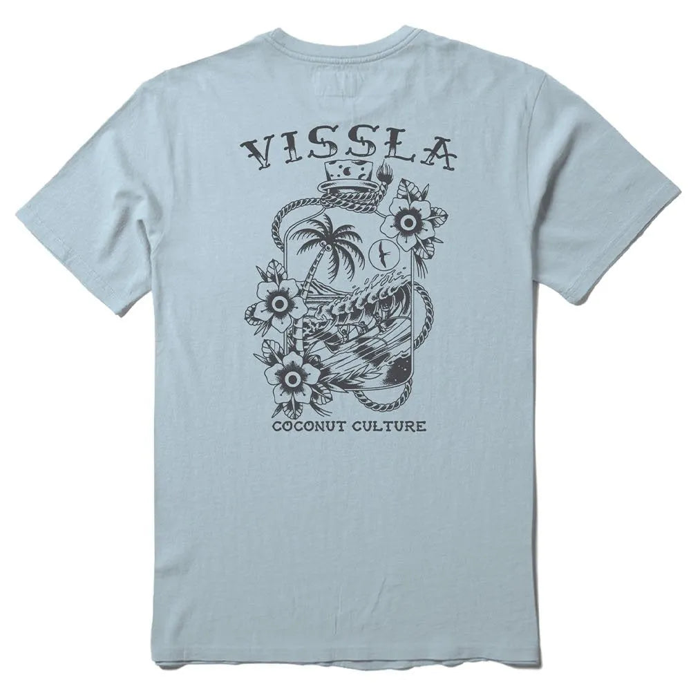 Vissla Mens Shirt Coconut Culture