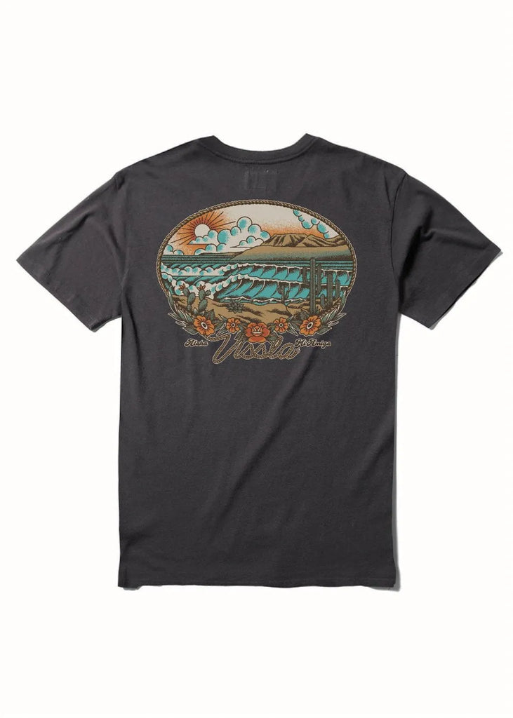 Vissla Mens Shirt Baja West Short Sleeve Pocket Tee