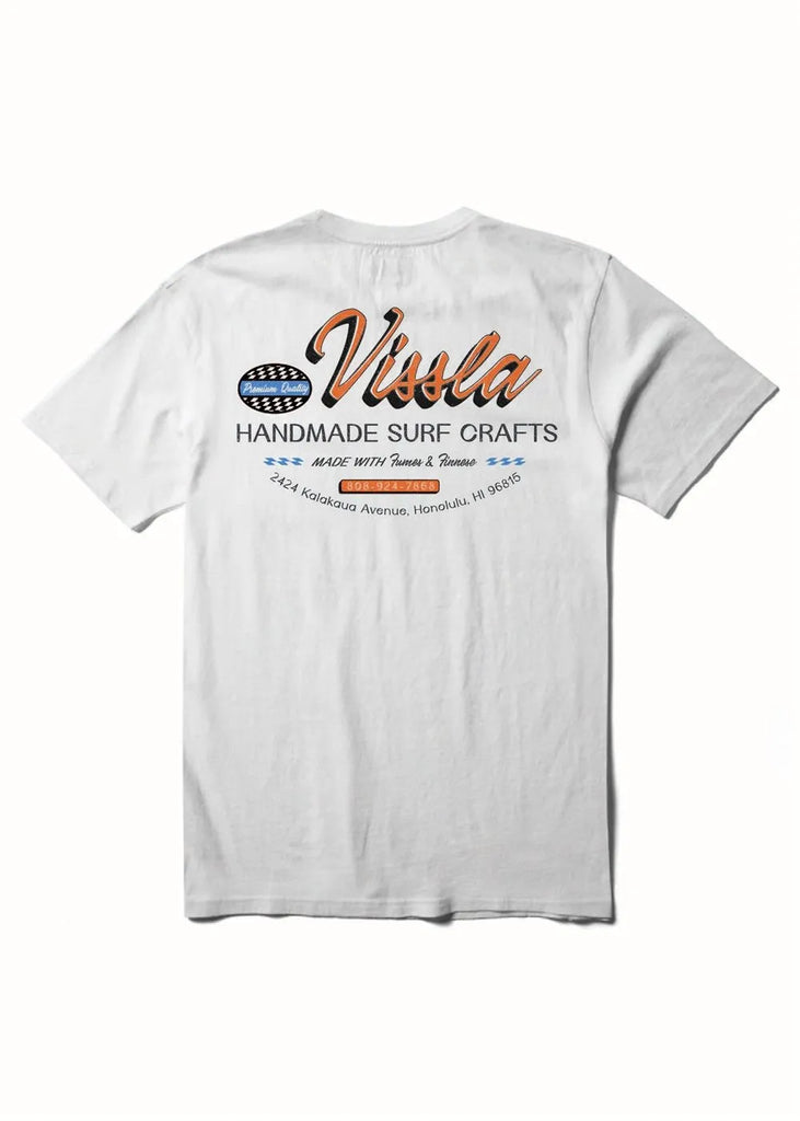 Vissla Mens Shirt Handmade Pocket Tee