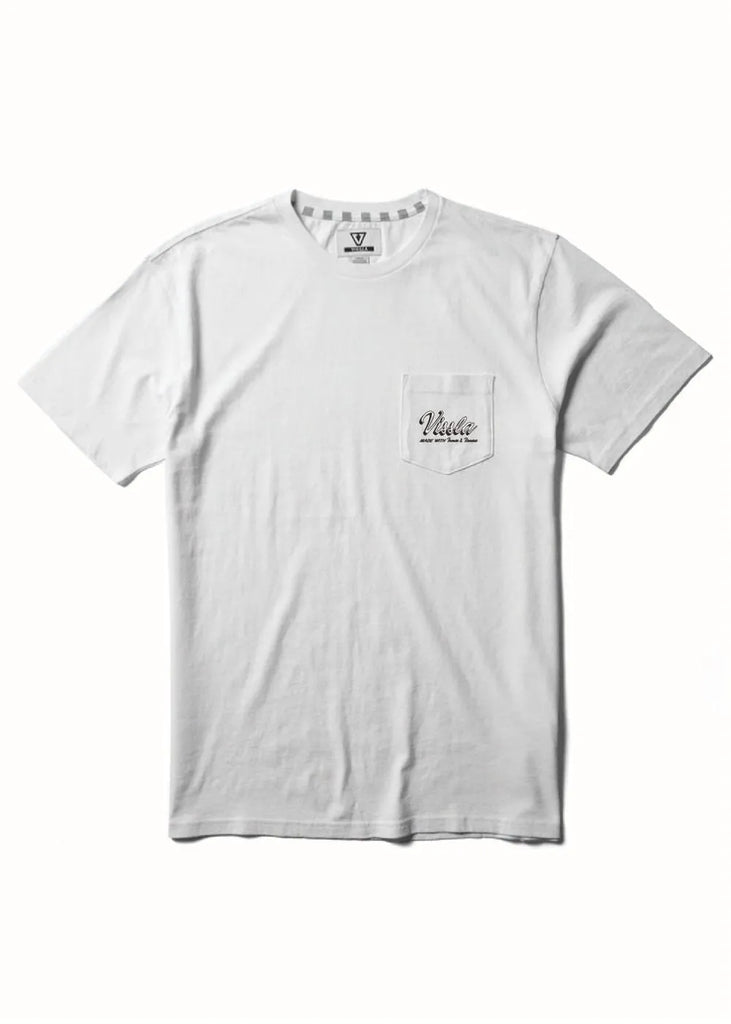 Vissla Mens Shirt Handmade Pocket Tee