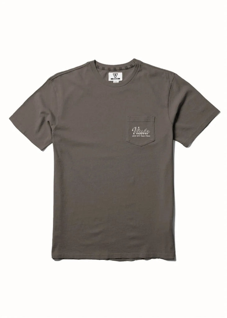 Vissla Mens Shirt Handmade Pocket Tee