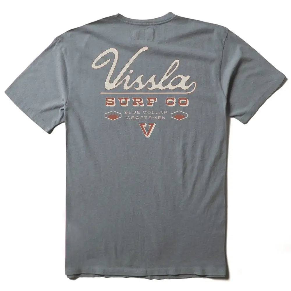 Vissla Mens Shirt Craftsman Heavyweight Tee