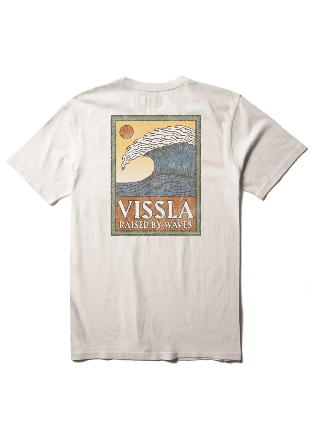 Vissla Mens Shirt Peaky SS Heavyweight Tee
