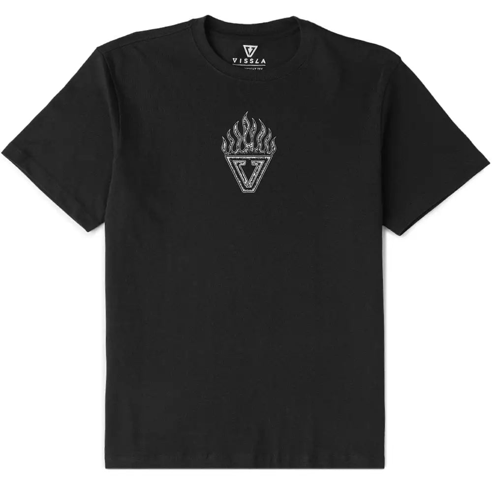 Vissla Mens Shirt Centered Oversized Heavy Organic Tee