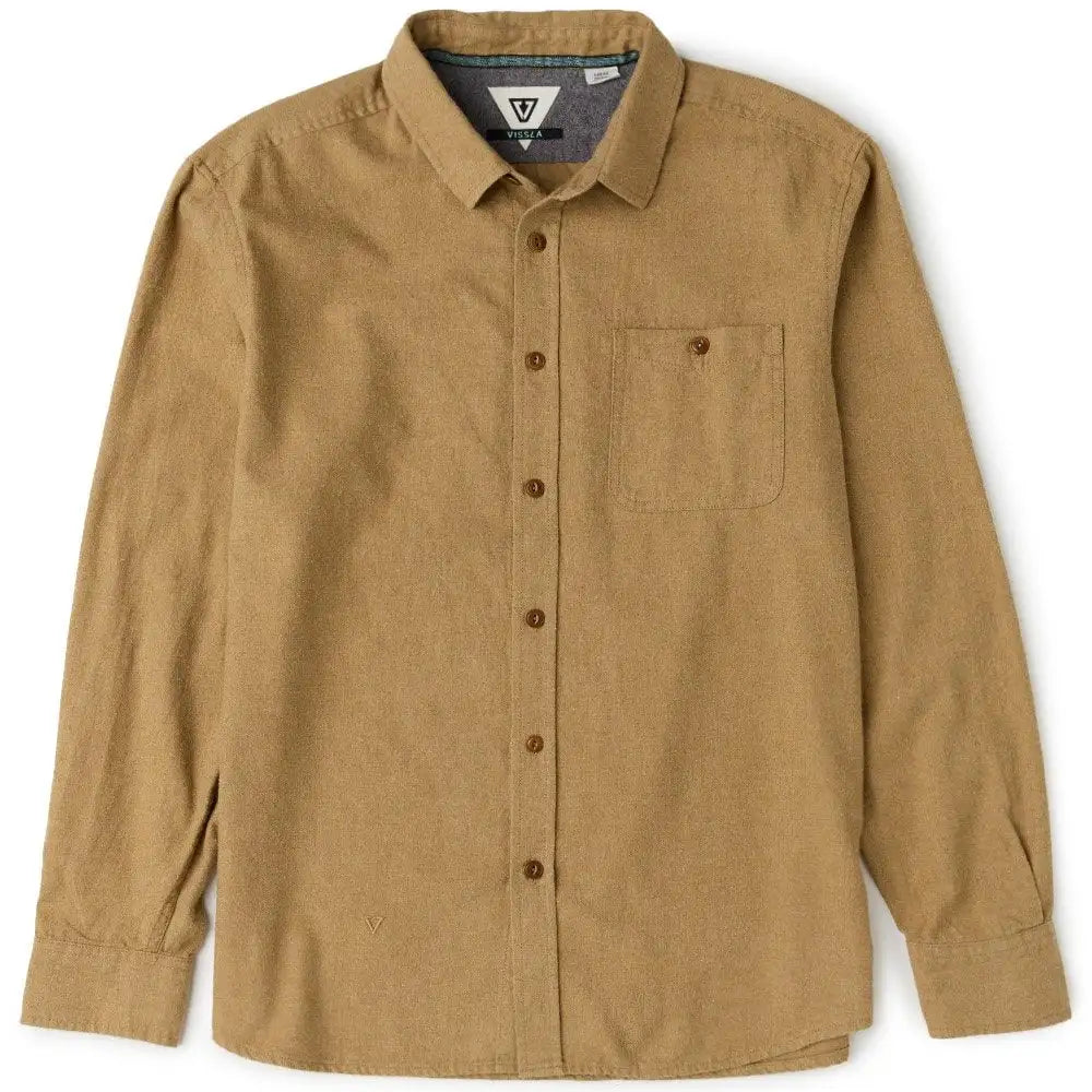 Vissla Mens Shirt Go To Lightweight Eco Flannel