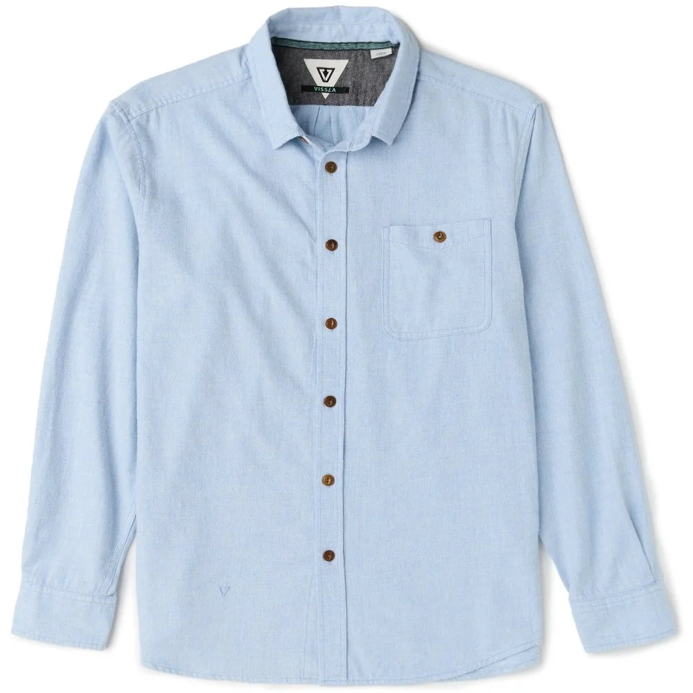 Vissla Mens Shirt Go To Lightweight Eco Flannel