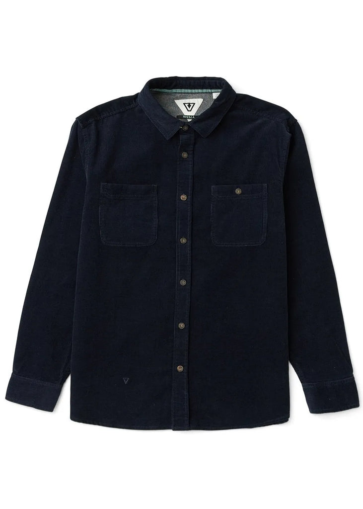Vissla Mens Shirt Rails Cord Long Sleeve