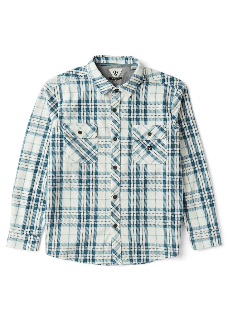 Vissla Mens Shirt Eco-Zy Long Sleeve Polar Flannel