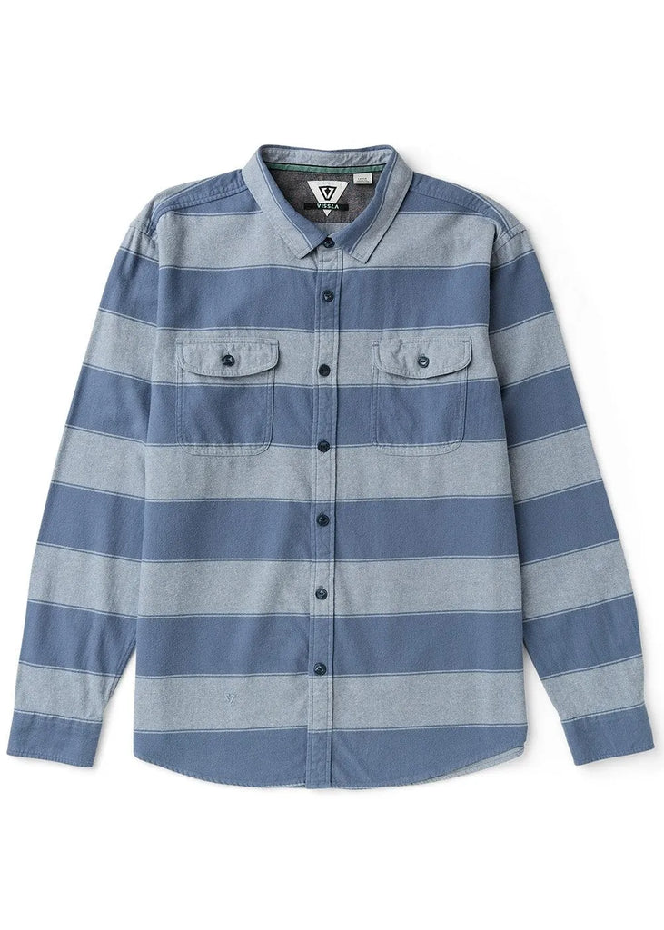 Vissla Mens Shirt Central Coast Eco Long Sleeve Flannel