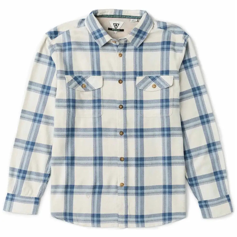 Vissla Mens Shirt Coast Lightweight Eco Flannel