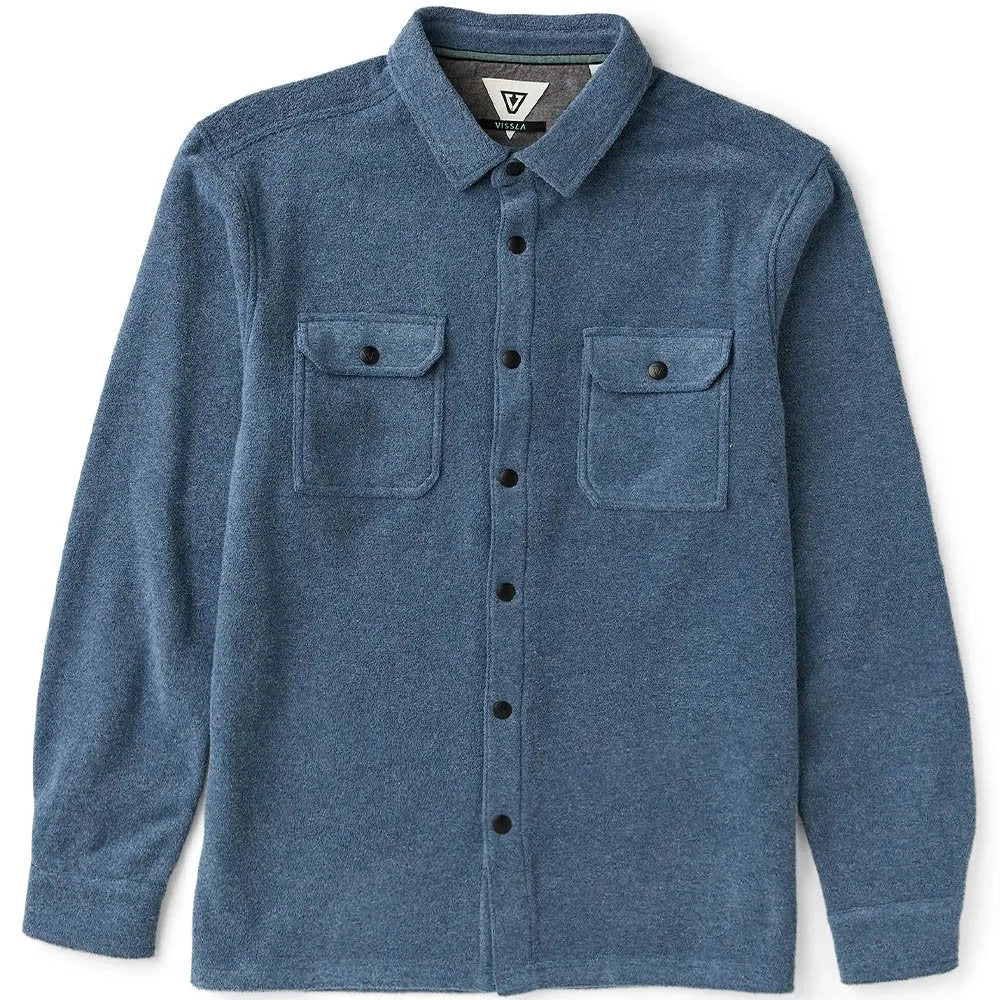Vissla Mens Shirt Looper Terry Eco Long Sleeve