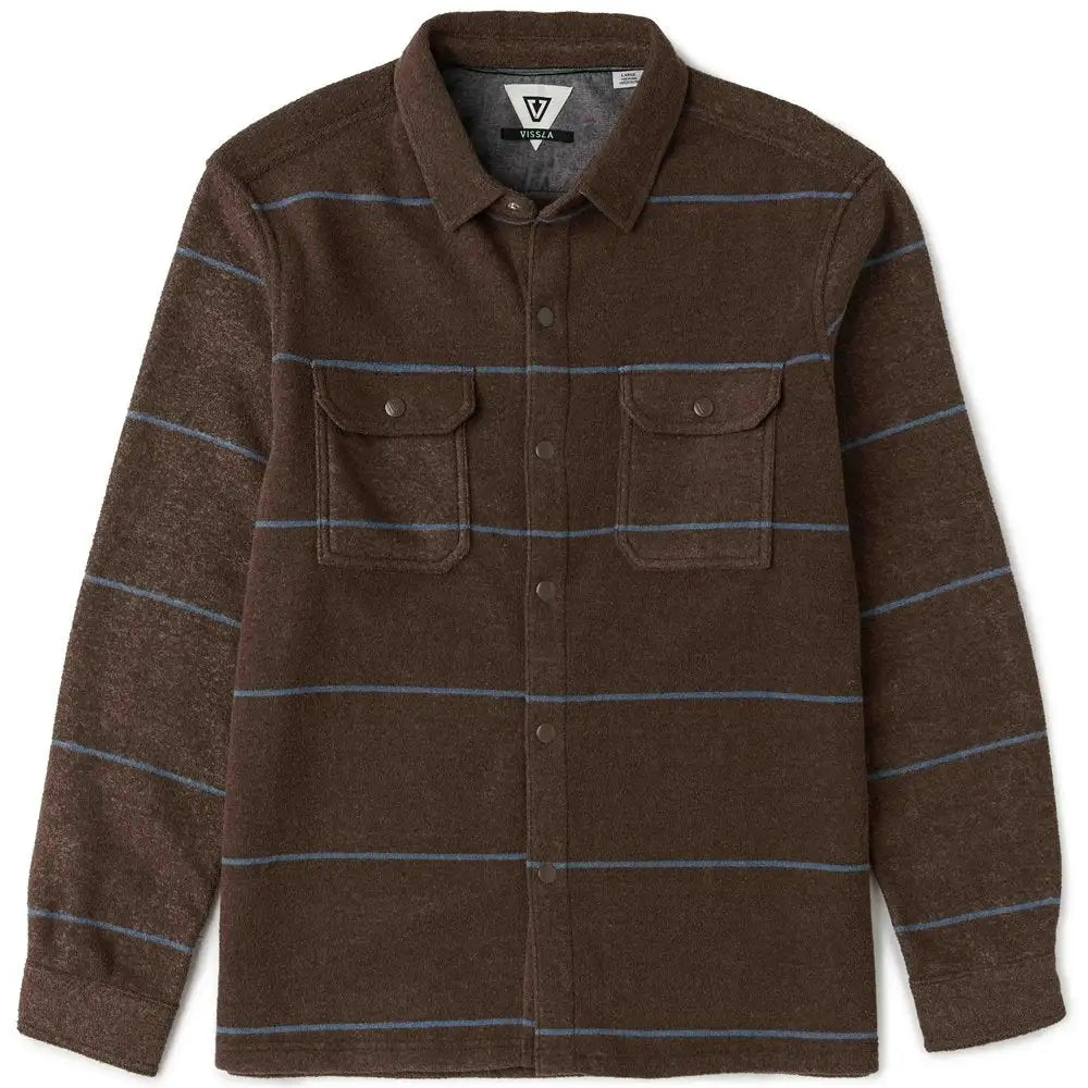Vissla Mens Shirt Looper Terry Eco Long Sleeve