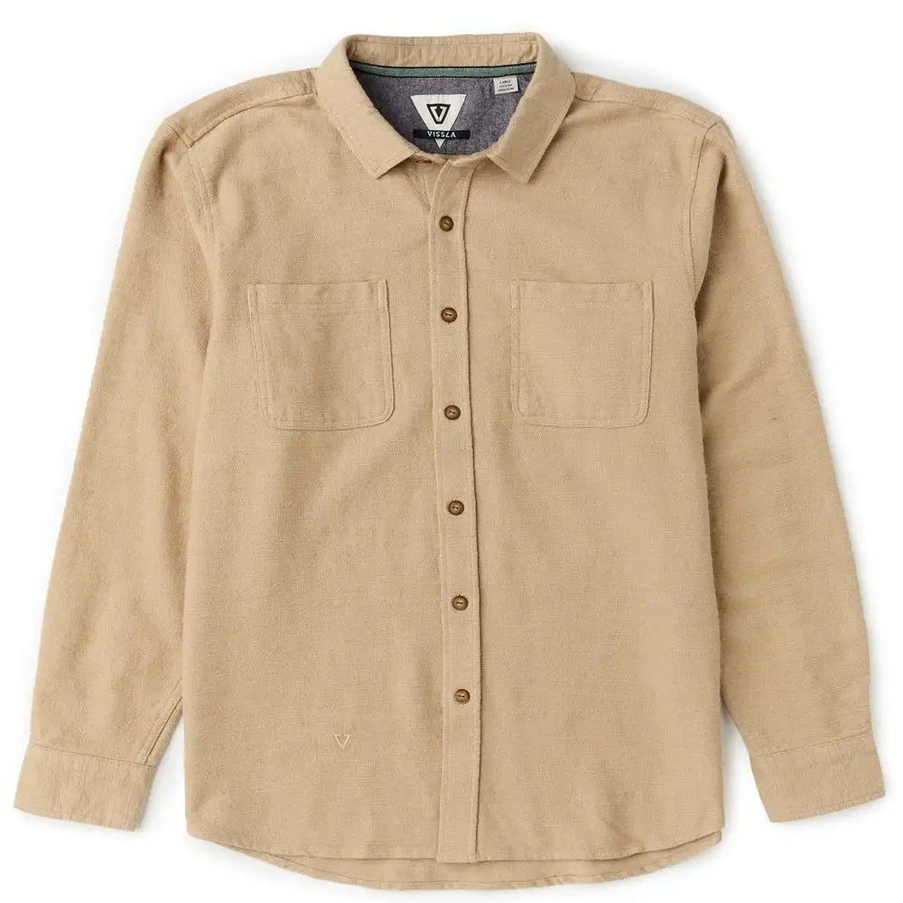 Vissla Mens Shirt Polisher Eco Flannel