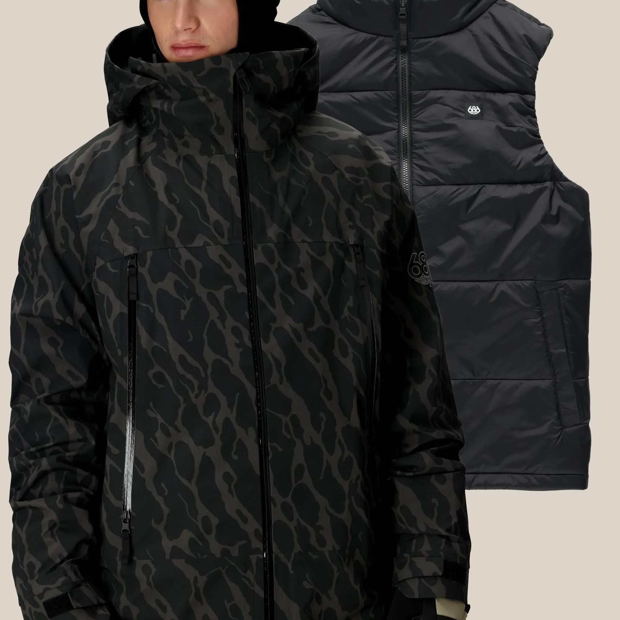 686 Mens Snow Jacket SMARTY 3-In-1 Rodeo 3L