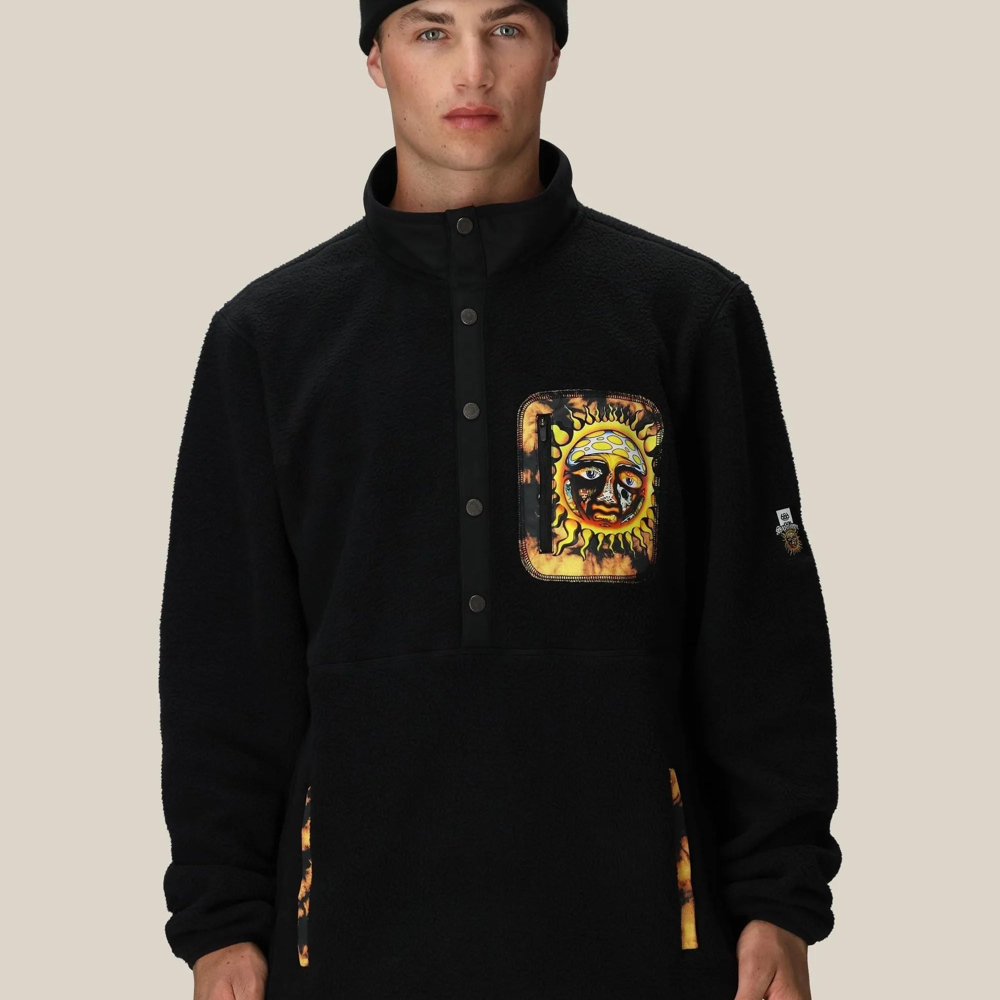 686 Mens Snow Layers Sublime Tioga Fleece Pullover