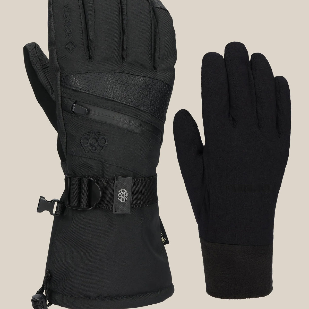 686 Womens Gloves GORE-TEX SMARTY 3-in-1 Gauntlet