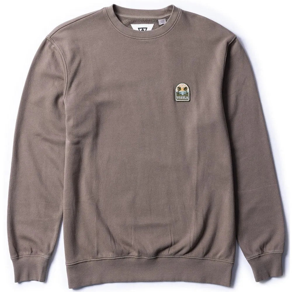 Vissla Mens Sweatshirt Solid Sets Eco Crew