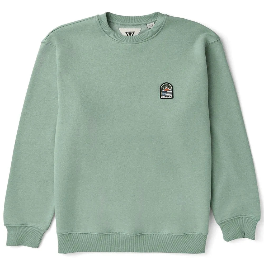 Vissla Mens Sweatshirt Solid Sets Eco Crew