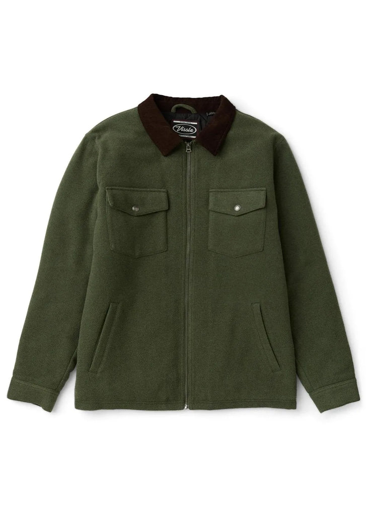 Vissla Mens Jacket Buffalo Wool Blend