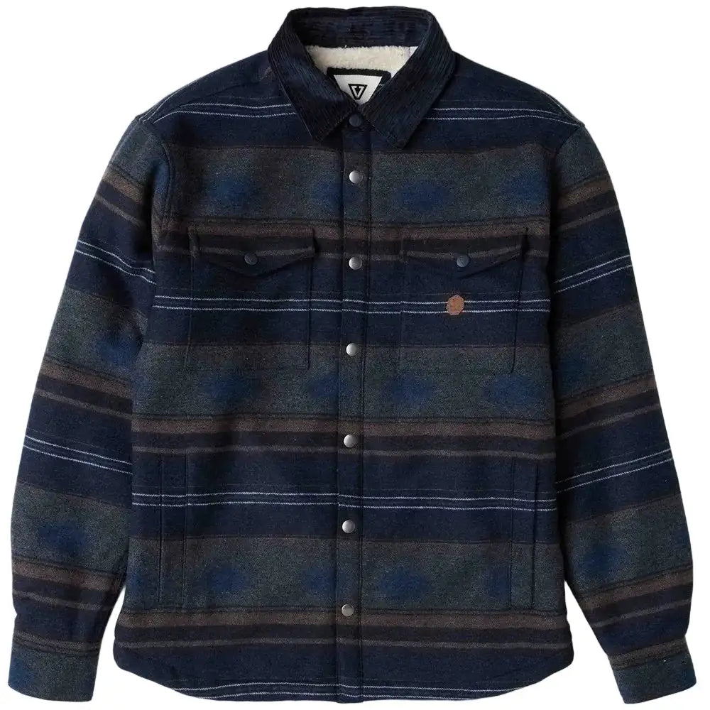 Vissla Mens Shirt Woolf Sherpa Shirt Jacket