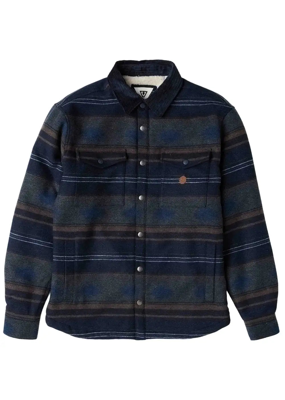 Vissla Mens Shirt Woolf Sherpa Shirt Jacket