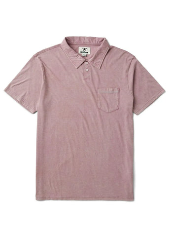 Vissla Mens Knit Solid Sets Cosmic Wash Polo