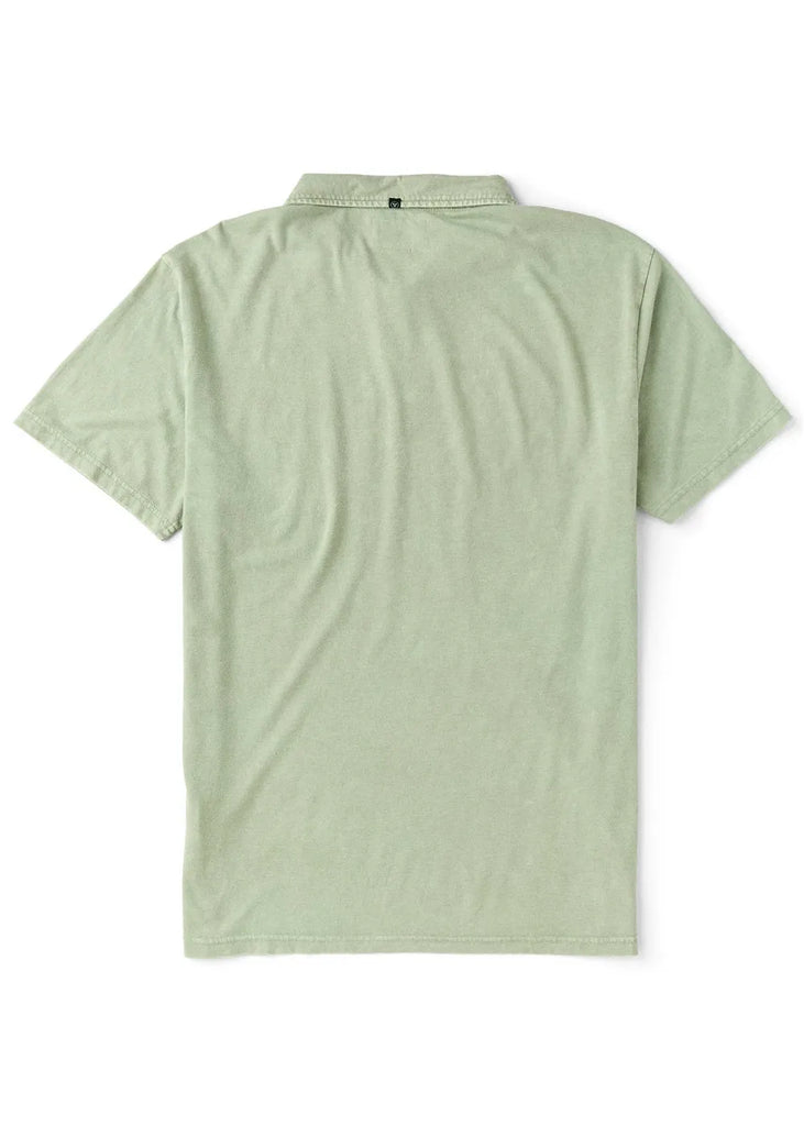 Vissla Mens Knit Solid Sets Cosmic Wash Polo
