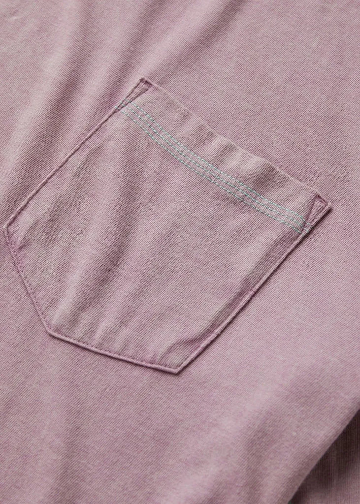 Vissla Mens Knit Solid Sets Cosmic Wash Polo