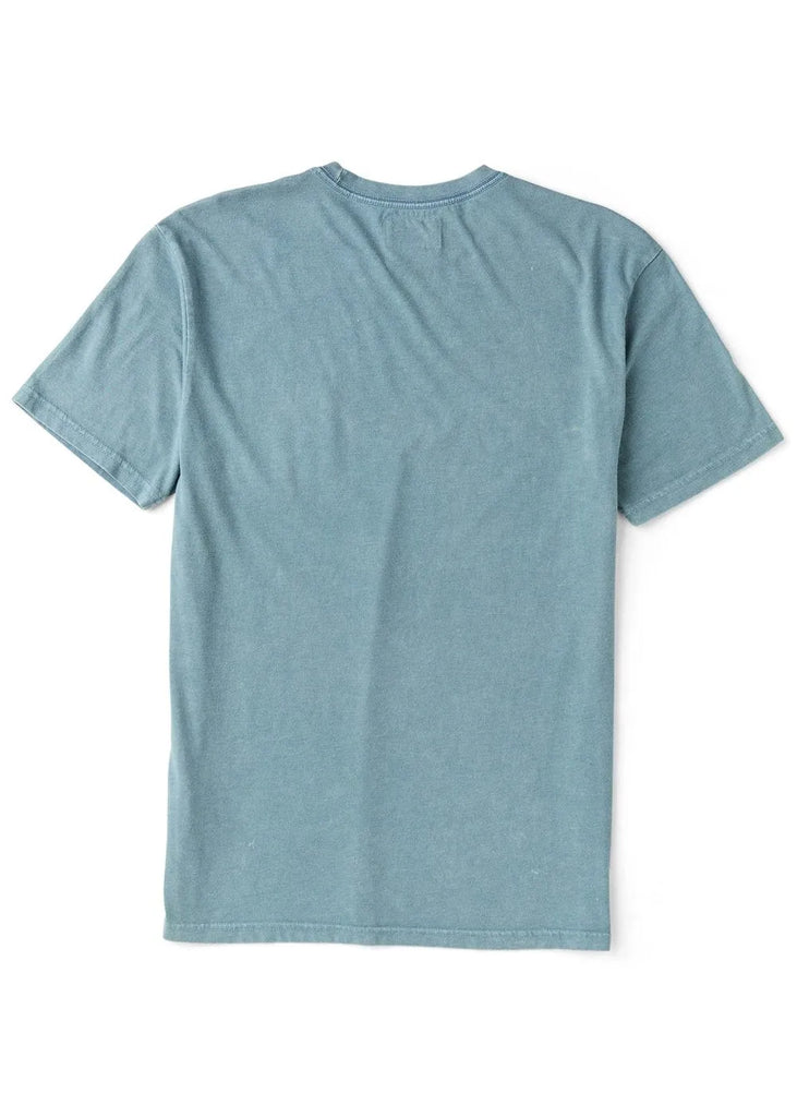 Vissla Mens Shirt Solid Sets Cosmic Wash Pocket Tee