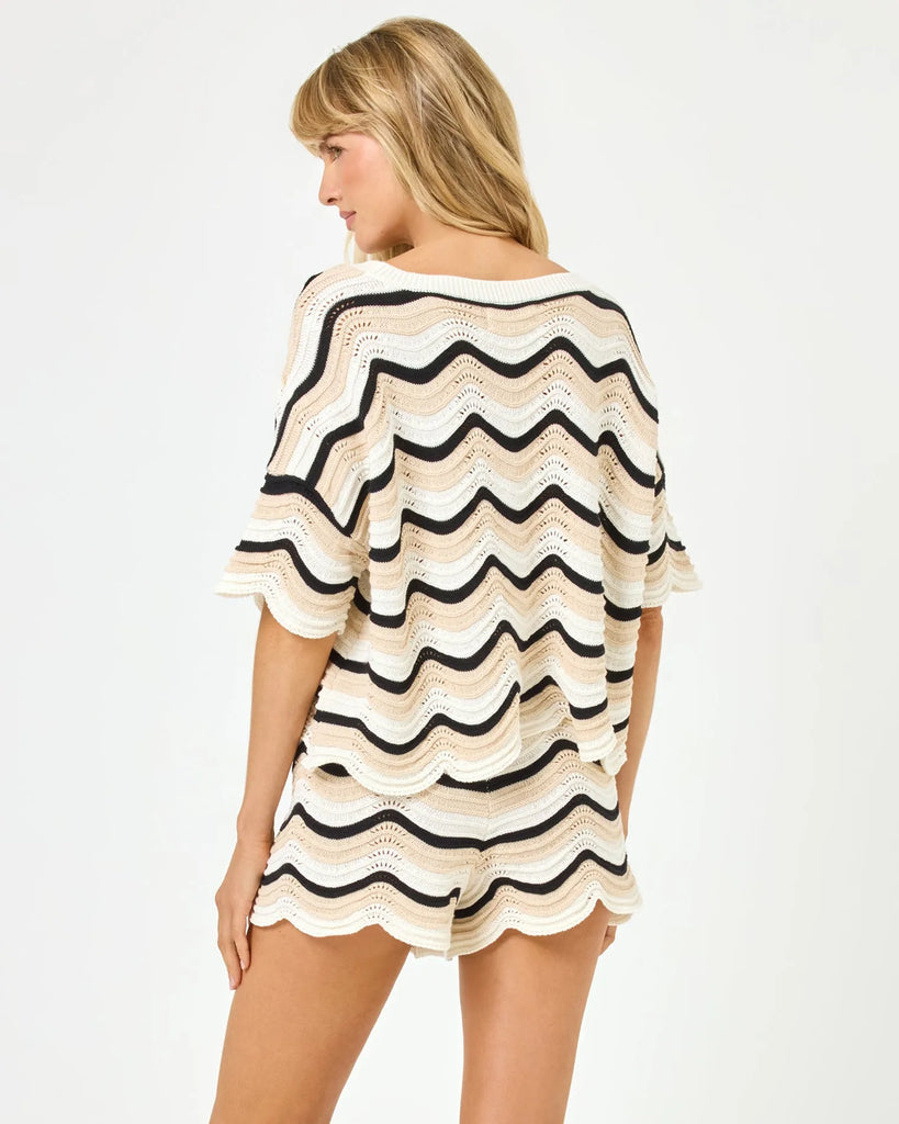L*Space Womens Sweater Make Waves
