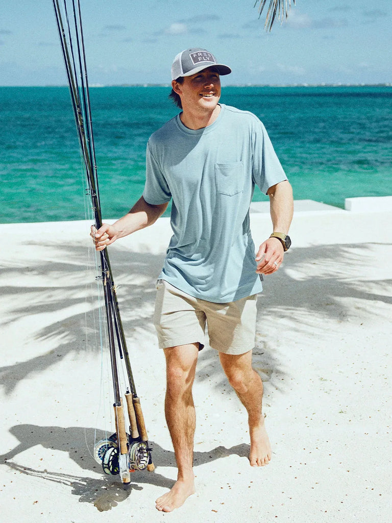 Free Fly Mens Shirt Bamboo Flex Pocket