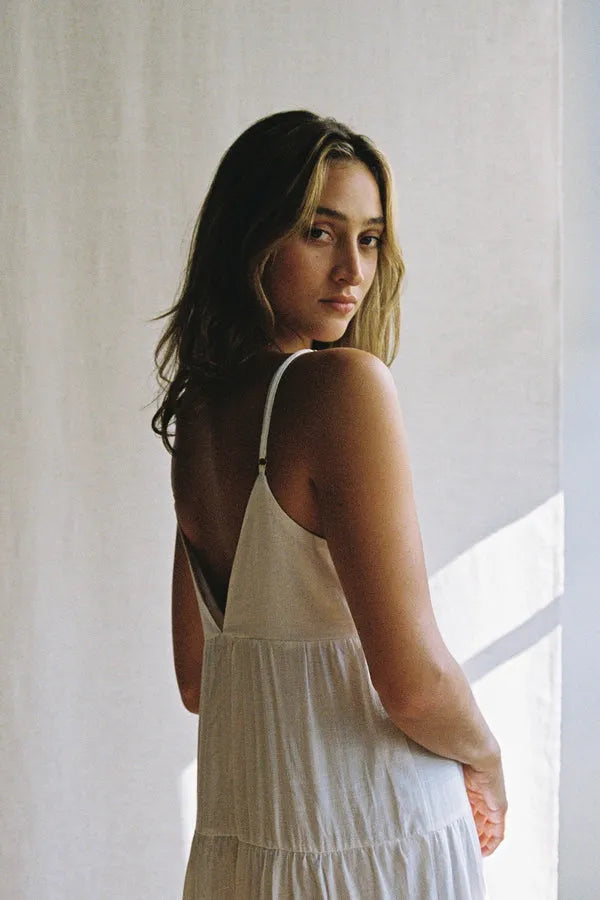 Rhythm Womens Dress Classic Tiered Mini