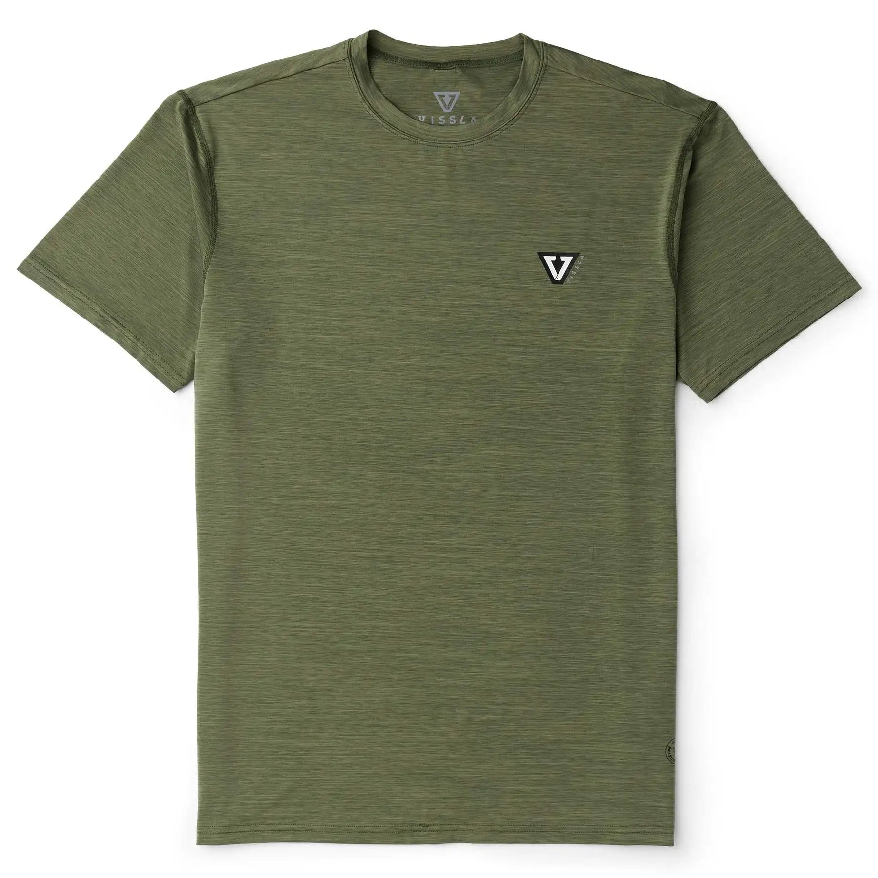 Vissla Mens Rashguard Twisted Eco Short Sleeve