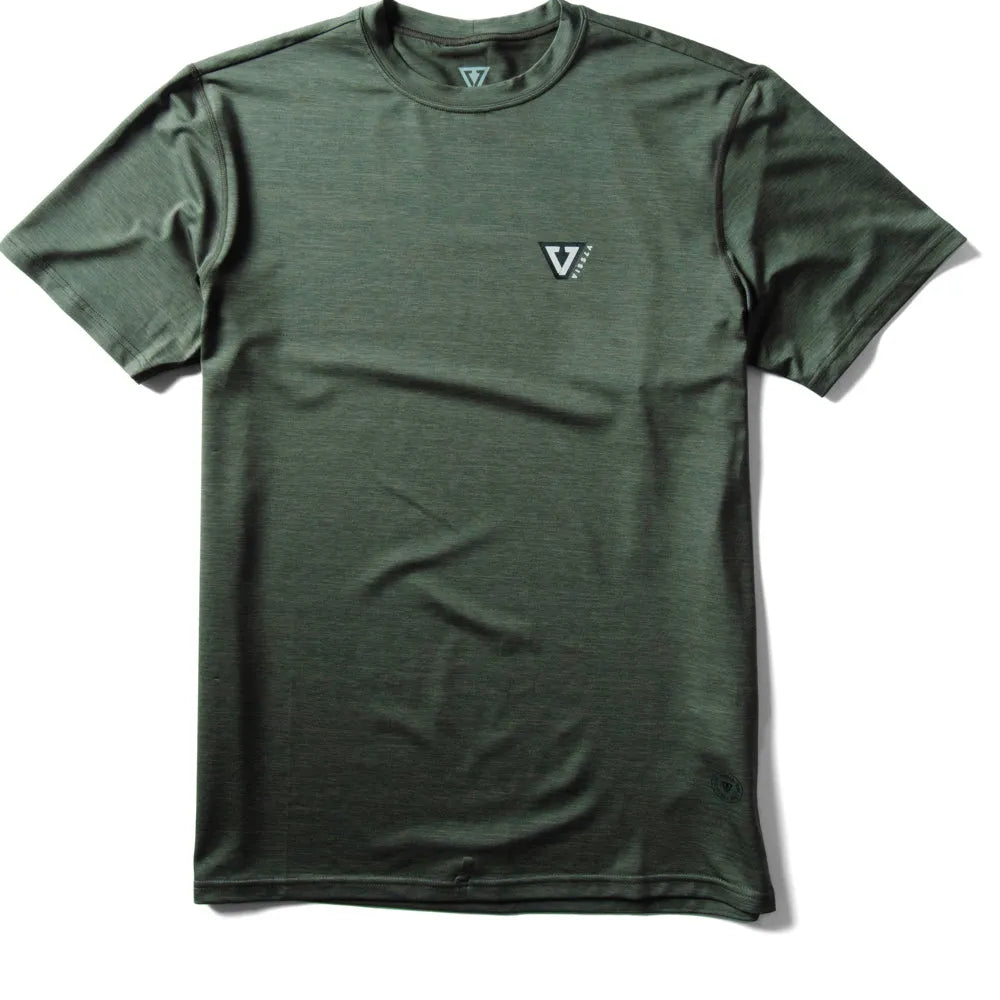 Vissla Mens Rashguard Twisted Eco Short Sleeve