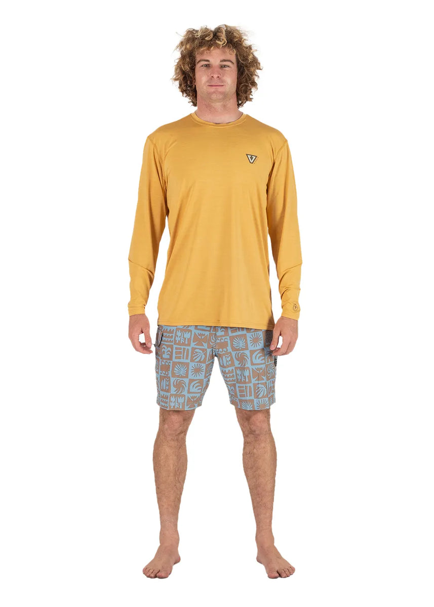 ウェア tubasa Vissla Mens Rashguard Twisted Eco Long Sleeve – Hansen Surfboards