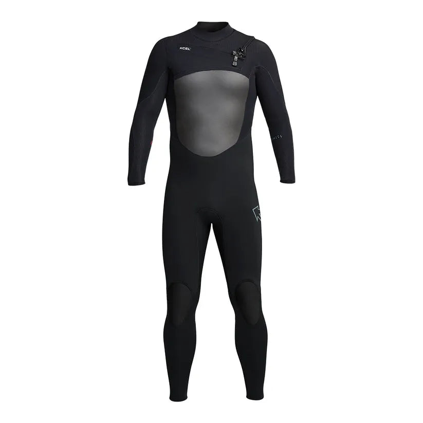 Xcel Mens Wetsuits Infiniti 3/2mm Chest Zip Fullsuit