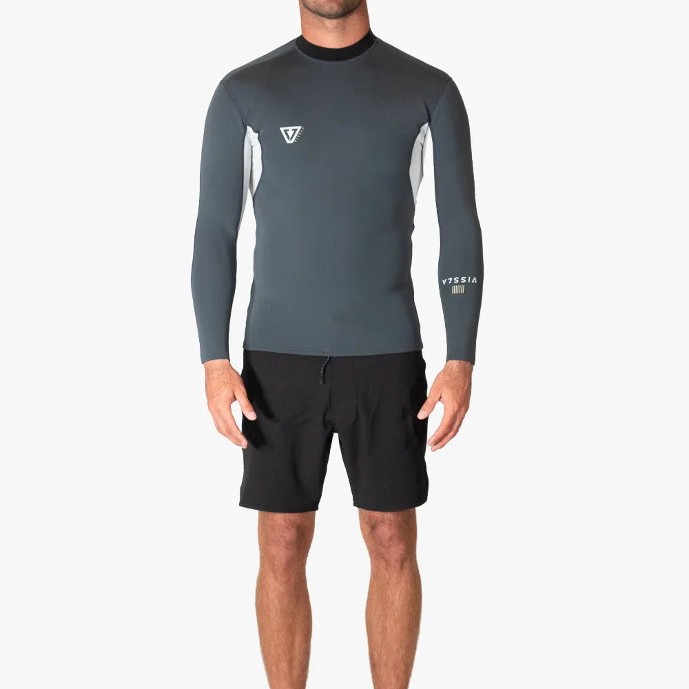 Vissla Mens Wetsuits Natural Seas 1mm Long Sleeve Jacket