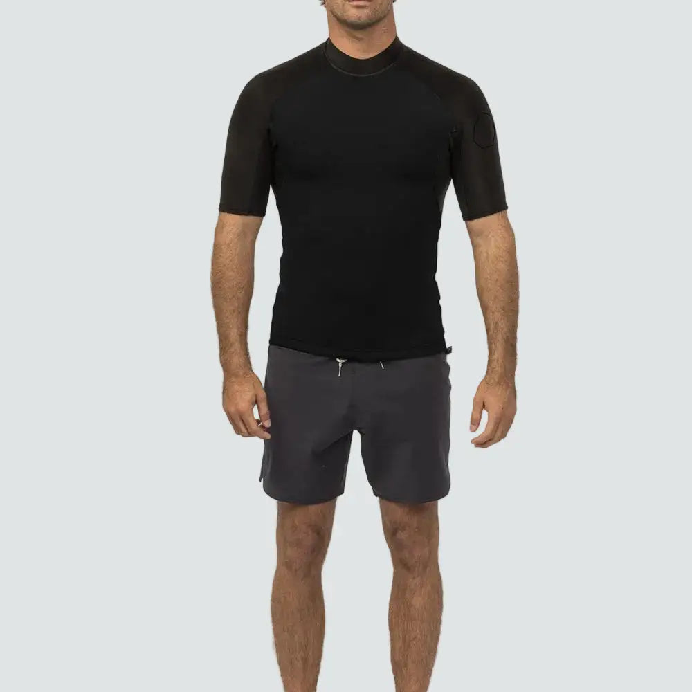 Vissla Mens Wetsuits High Seas II 1mm Short Sleeve Wetsuit Jacket