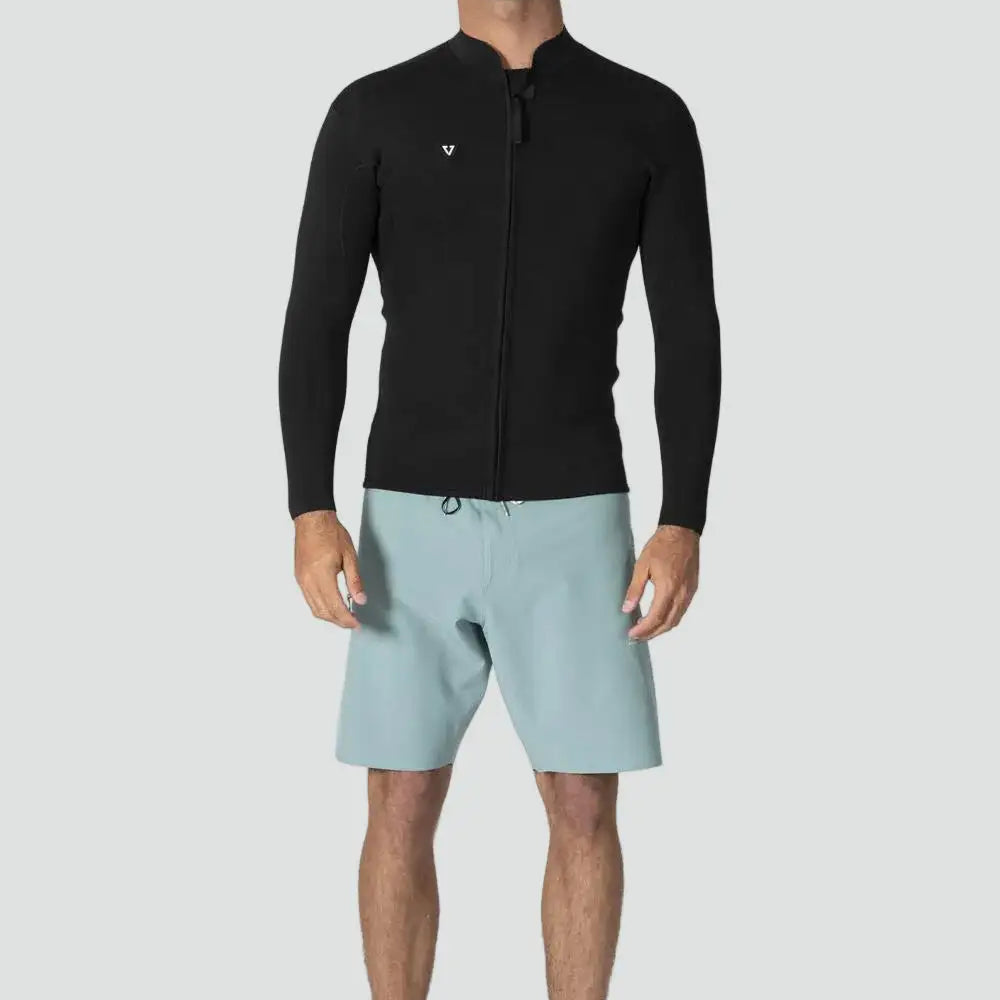 Vissla Mens Wetsuits Solid Sets 2Mm Front Zip Jacket