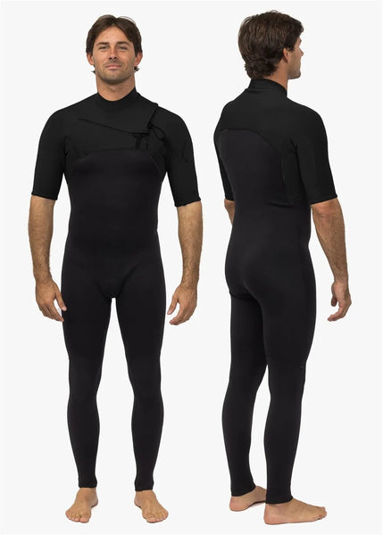Vissla Mens Wetsuit High Seas II 2-2 Short Sleeve Fullsuit