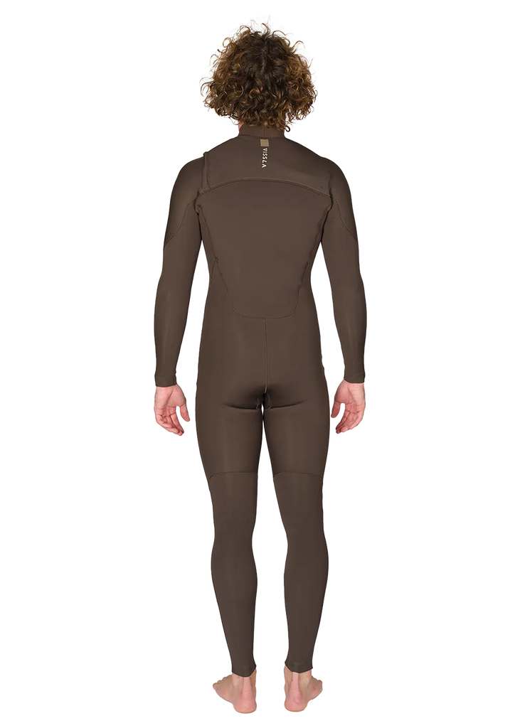 Vissla Mens Wetsuit 7 Seas 4/3 Chest Zip Full Suit