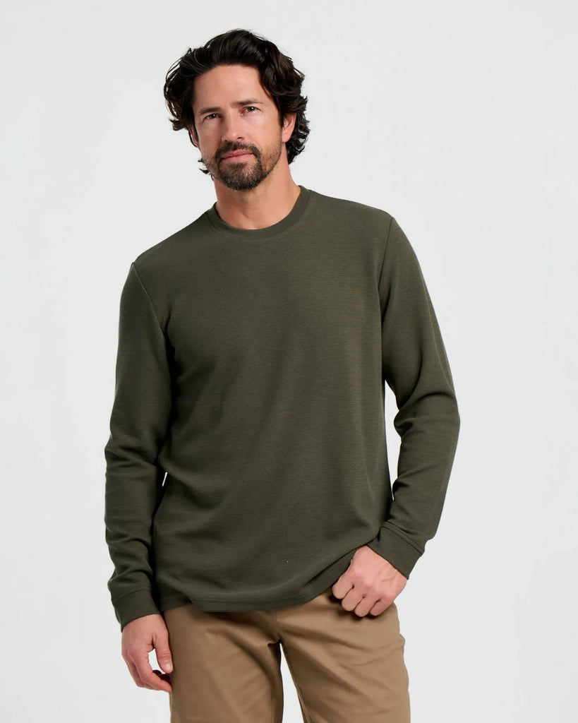 Free Fly Mens Shirt Waffle Crew