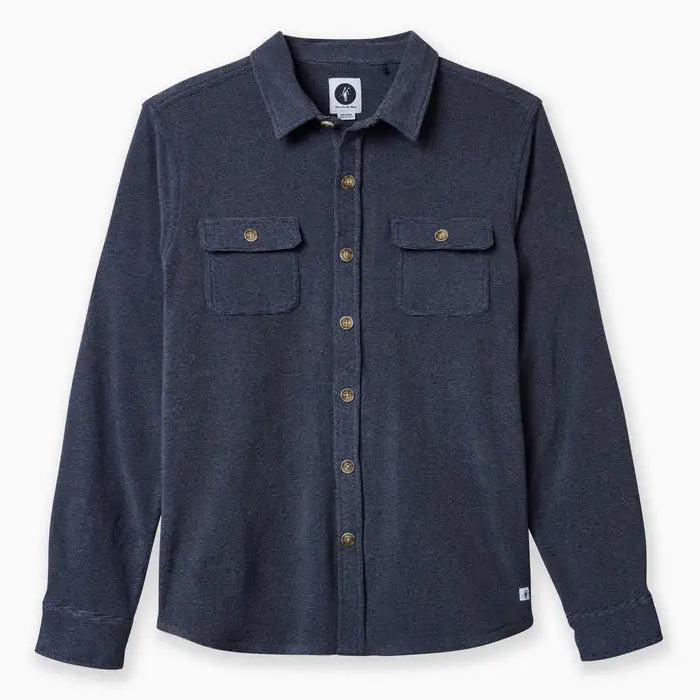 Toes On The Nose Mens Shirt Fireside Comfort Knit Button Up