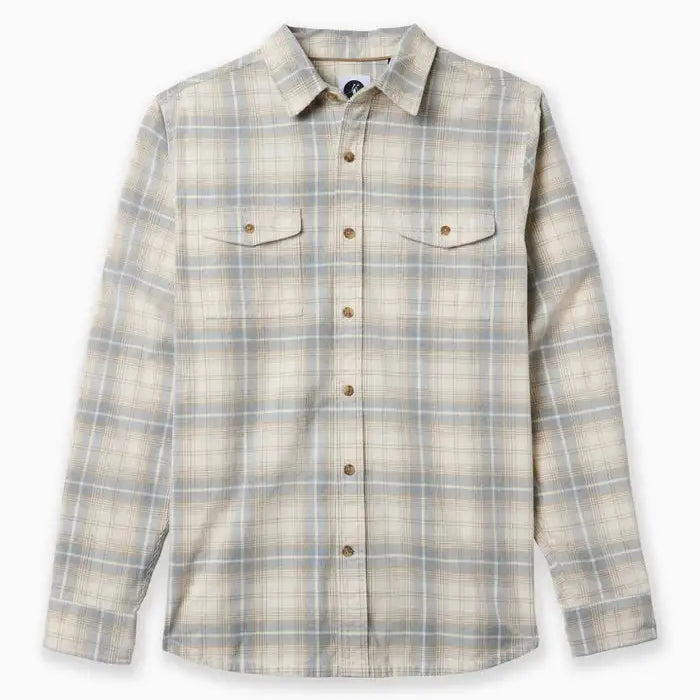 Toes On The Nose Mens Shirt Peak Plaid Corduroy