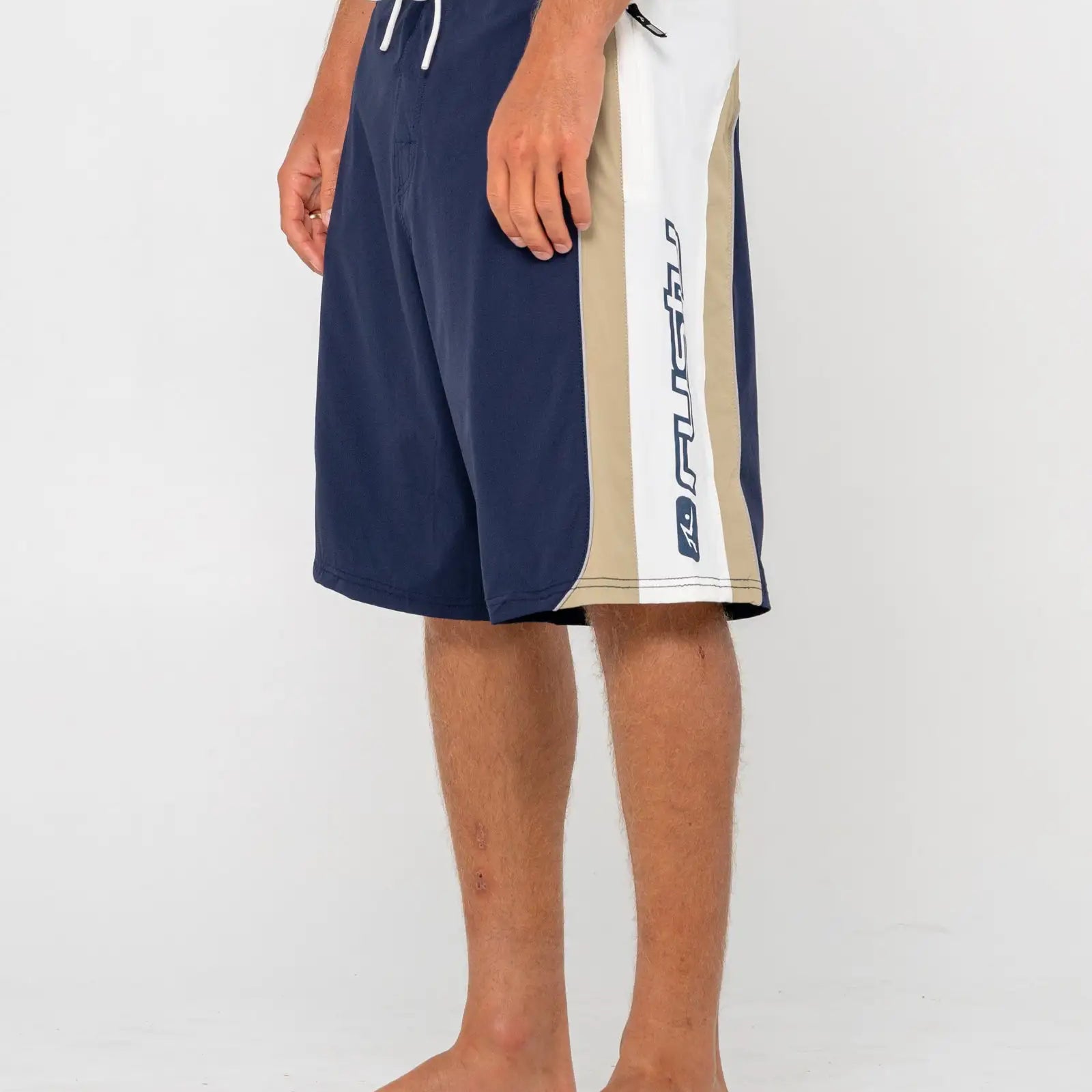 Rusty Mens Boardshorts Power-Wing Fixed Waist