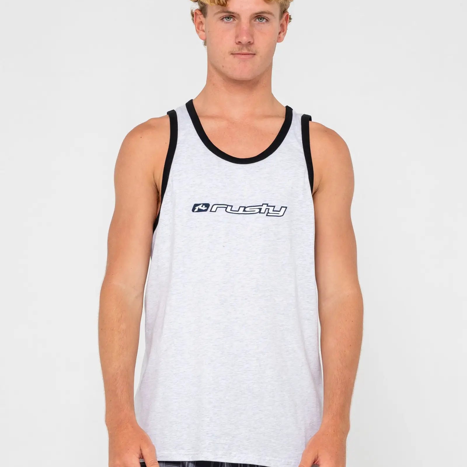 Rusty Mens Tank Top Bright